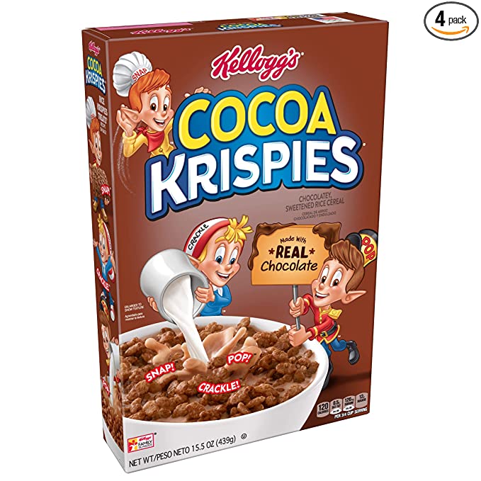 Cocoa Krispies Rice Krispies Cereal with sugar