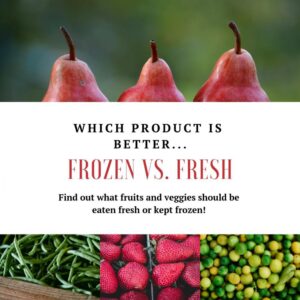 Fresh Versus Frozen AZ